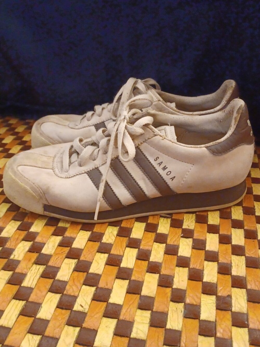 Adidas Originals Samoa J Leather Sneaker Sz 9